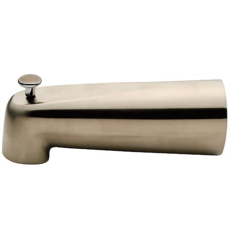 Kingston Brass 7" Diverter Tub Spout, Brushed Nickel K1089A8